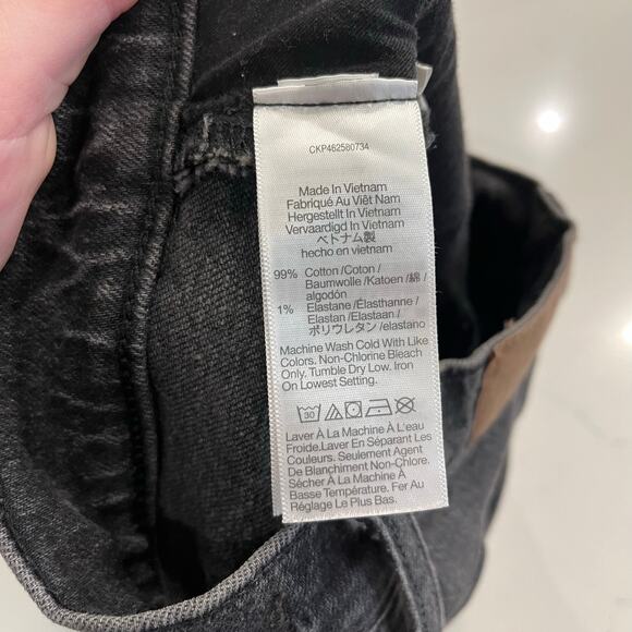 Madewell‎ The Perfect Vintage Straight Jean in Lunar Wash Size 25 - Picture 9 of 13